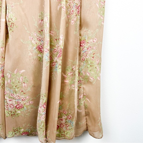 Suzy Shier Brown Flowy Floral Dress - Picture 7 of 10